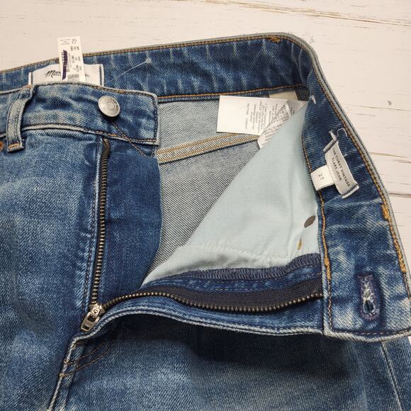Madewell Curvy Vintage Flare Jeans High Rise Medium Bouvier Wash Stretch 27 - Picture 7 of 12